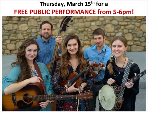 Free event in spruce pine