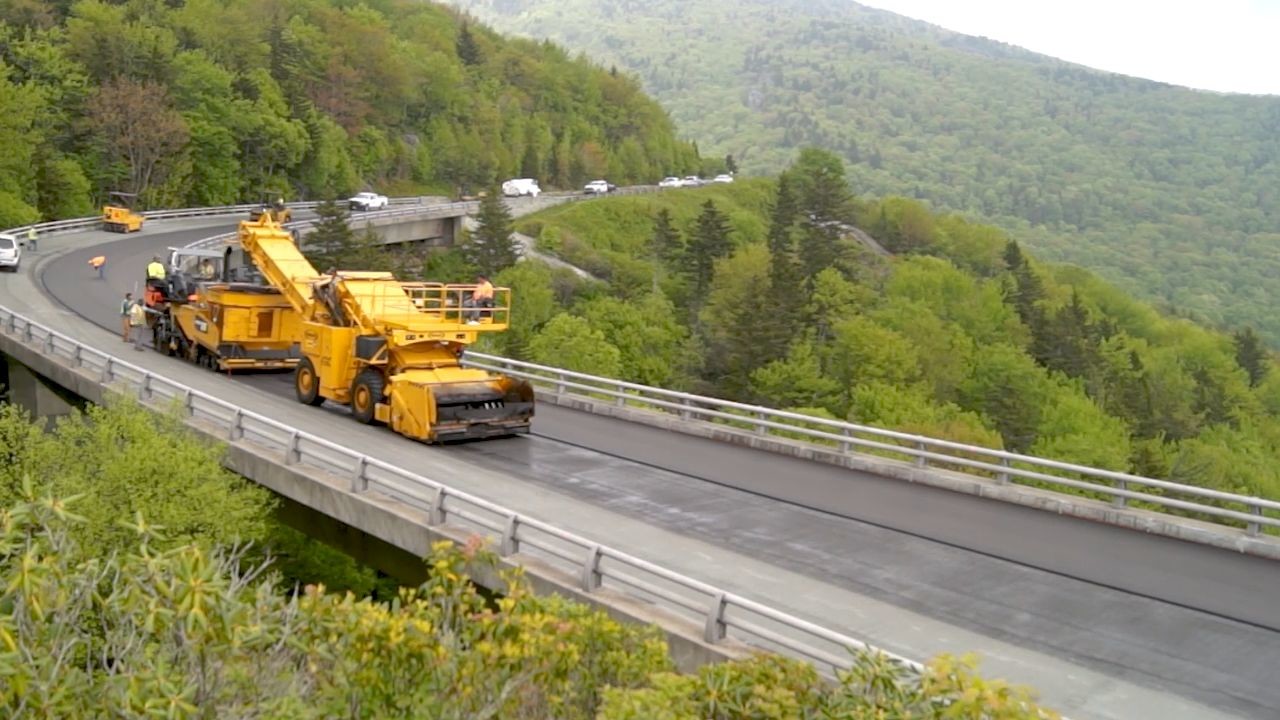 Blue Ridge Parkway Viaduct Repaving