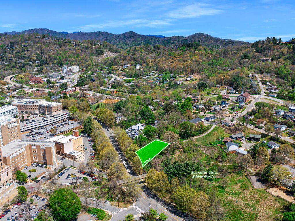 Drone Property Lines Asheville Example